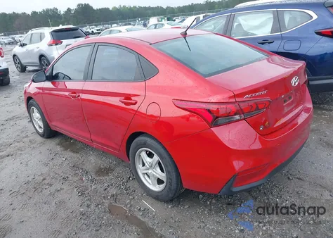 2022 Hyundai Accent Se из США, поврежденный, VIN 3KPC24A64NE163394